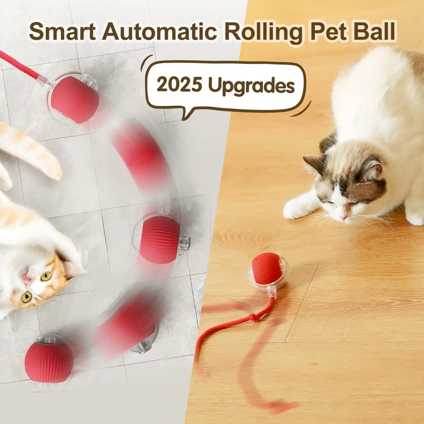 CatNest Store™ Interactive Rolling Ball