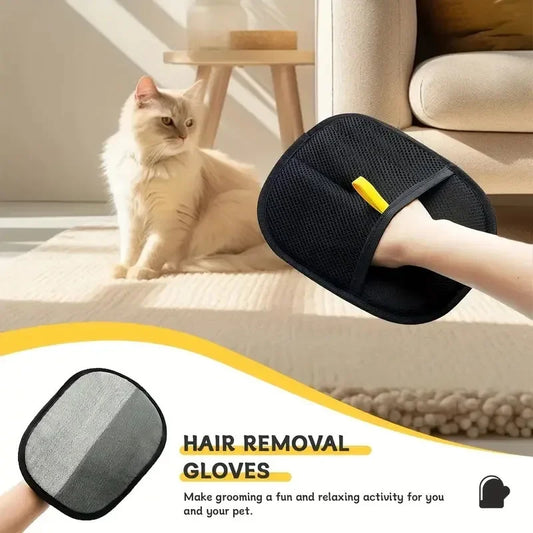 CatNest Store™ Double-Sided Pet Hair Removal Gloves