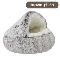 Brown plush